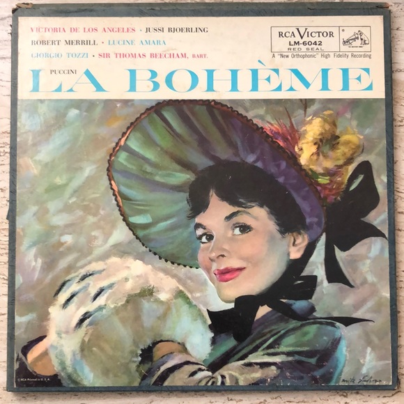 ***Free*** Puccini La Boheme Double Vinyl Lp Set - Picture 4 of 15